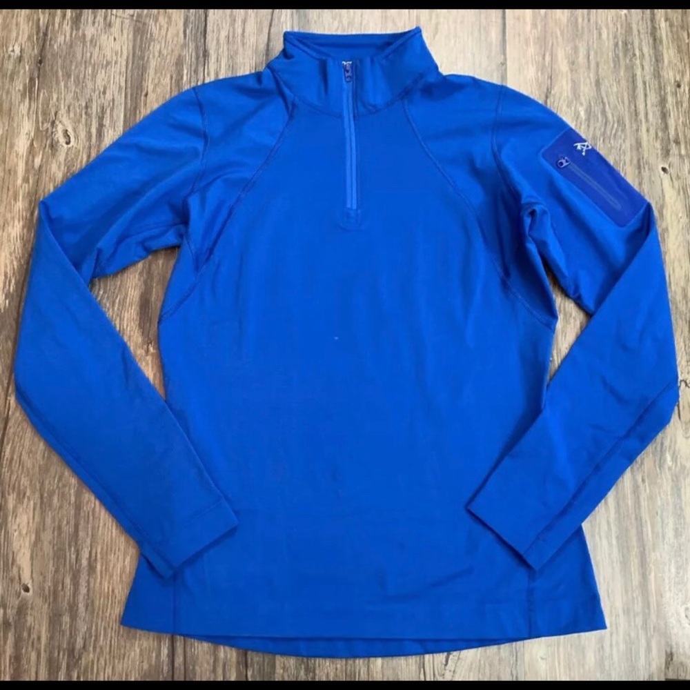 Arcteryx Long Sleeve RHO LT Pullover ZIP L Large